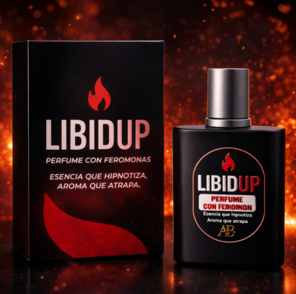 PERFUME VIRAL CON FEROMONAS LIBIDUP (HOMBRE)