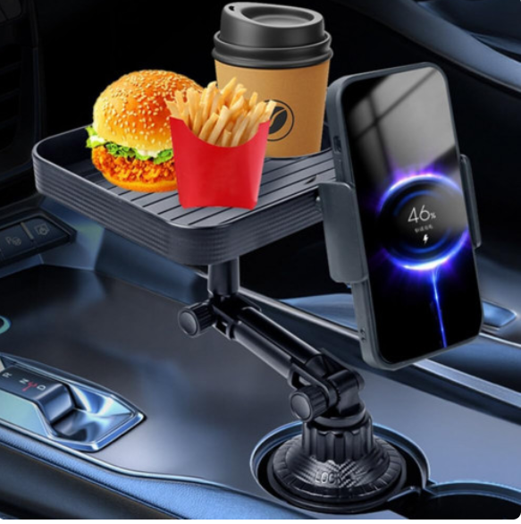 SOPORTE PARA CELULAR Y COMIDA