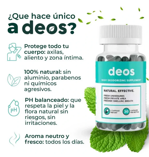 deos suplemento desodorante